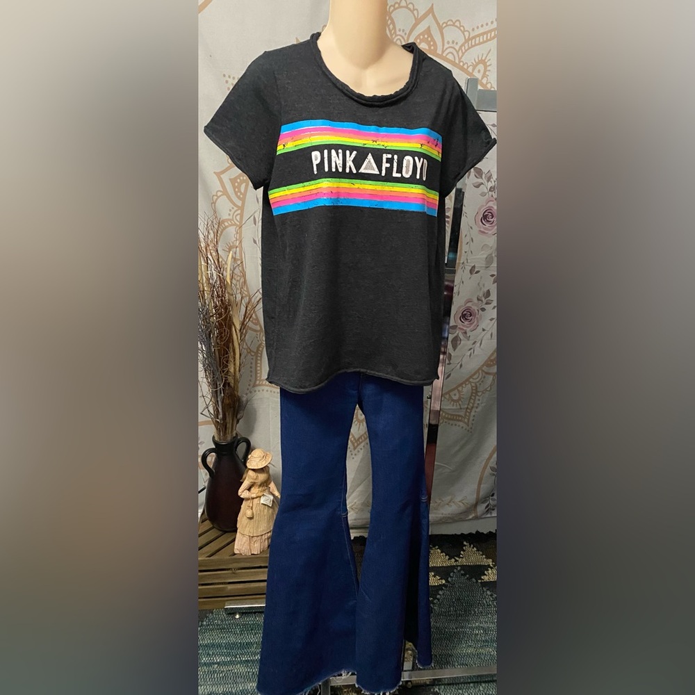 Layered look Pink Floyd Graphic Tee by Chaser